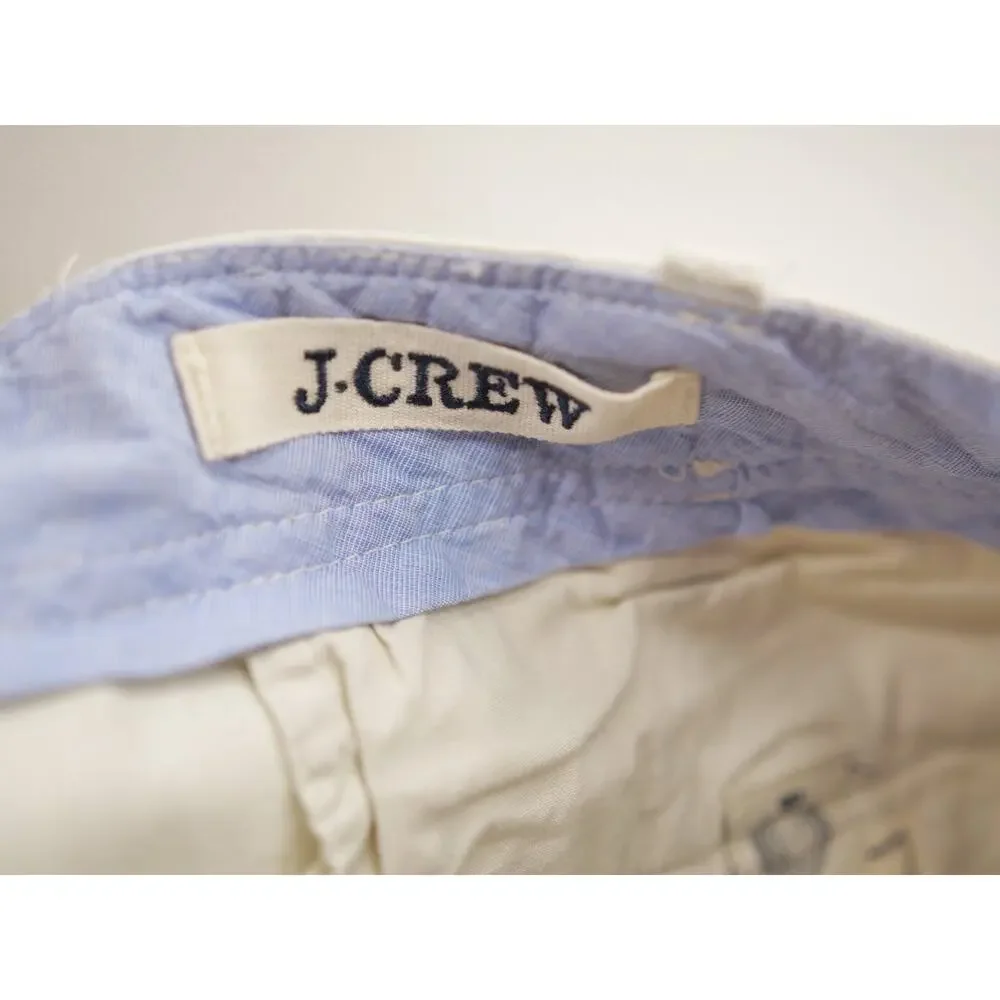 JCrew Men's 34x30 Stone Linen Blend Broken-In Bootcut Pants Chinos NWT